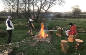 Fire Pit by the River